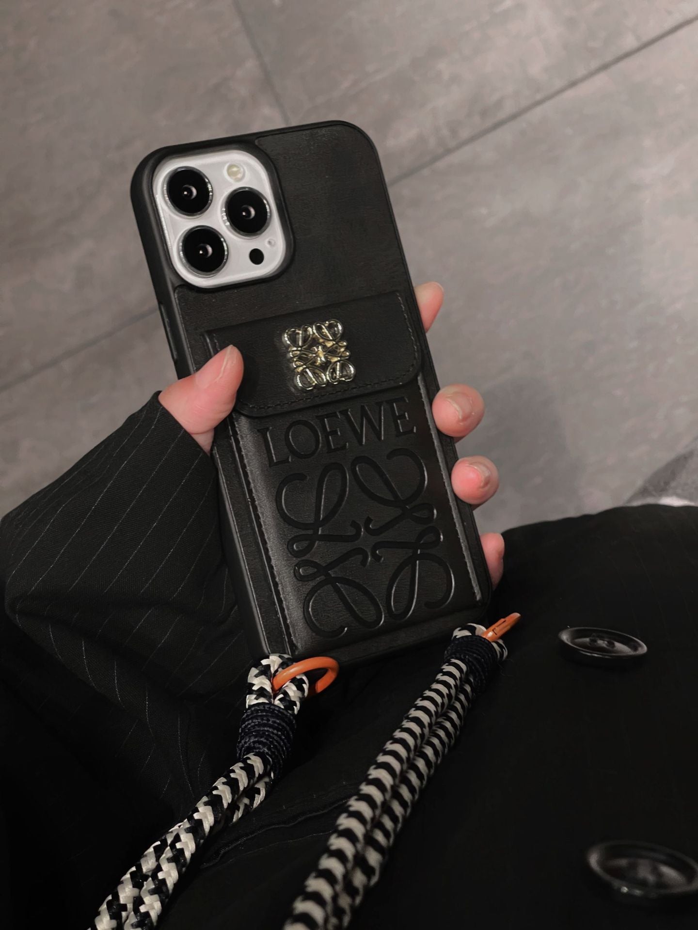 Loe Card Holder Δερμάτινη θήκη για iPhone