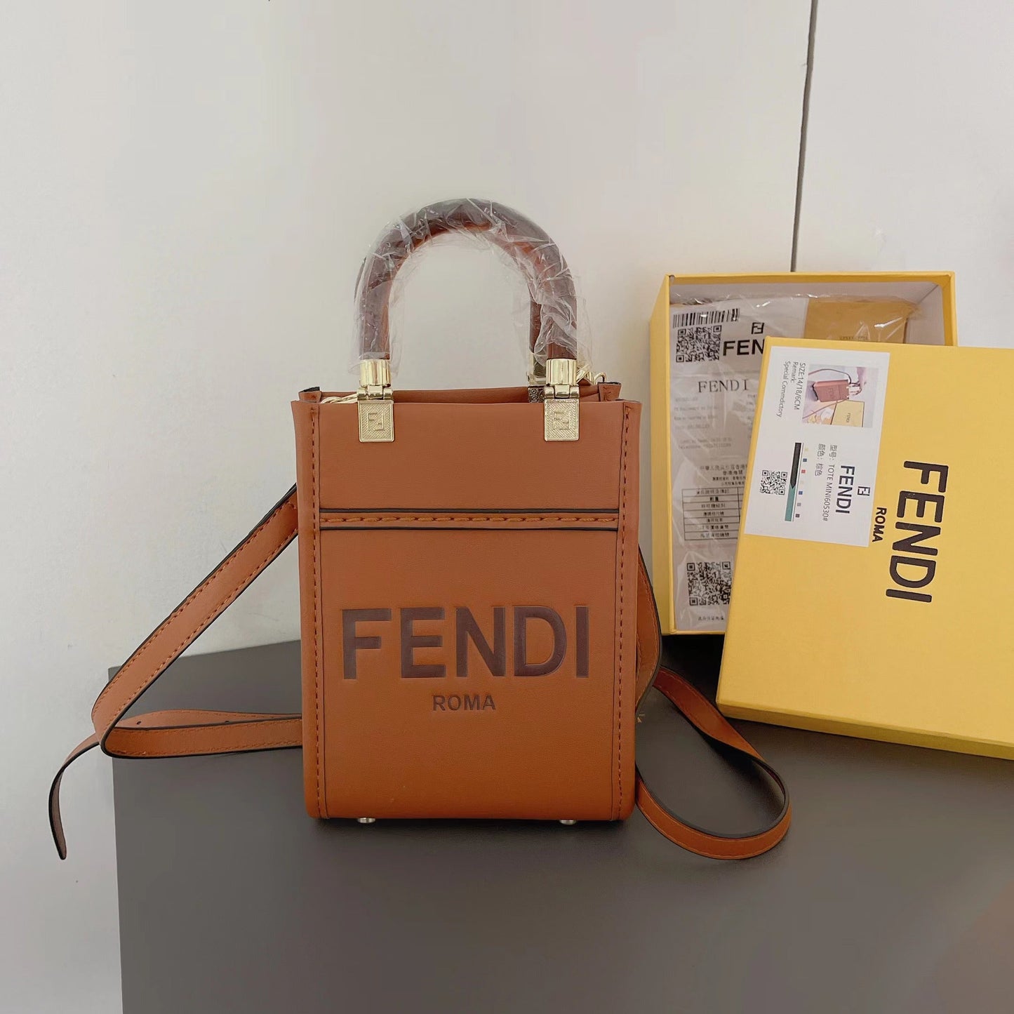 Klassisk mulepose med crossbody