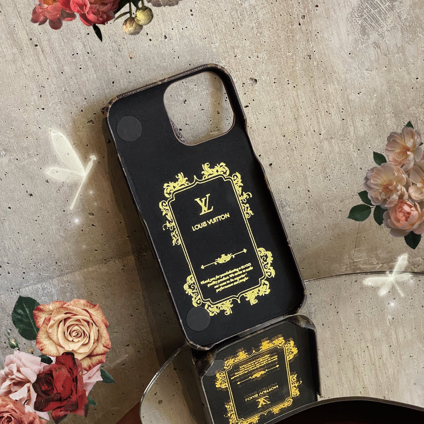 Θήκη για iPhone για κάρτα Lou Gold CrossBody