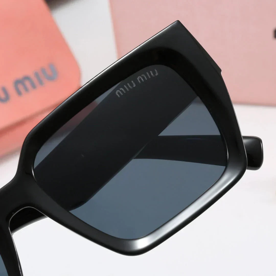 Luxe universele zonnebril met vierkant montuur 4018