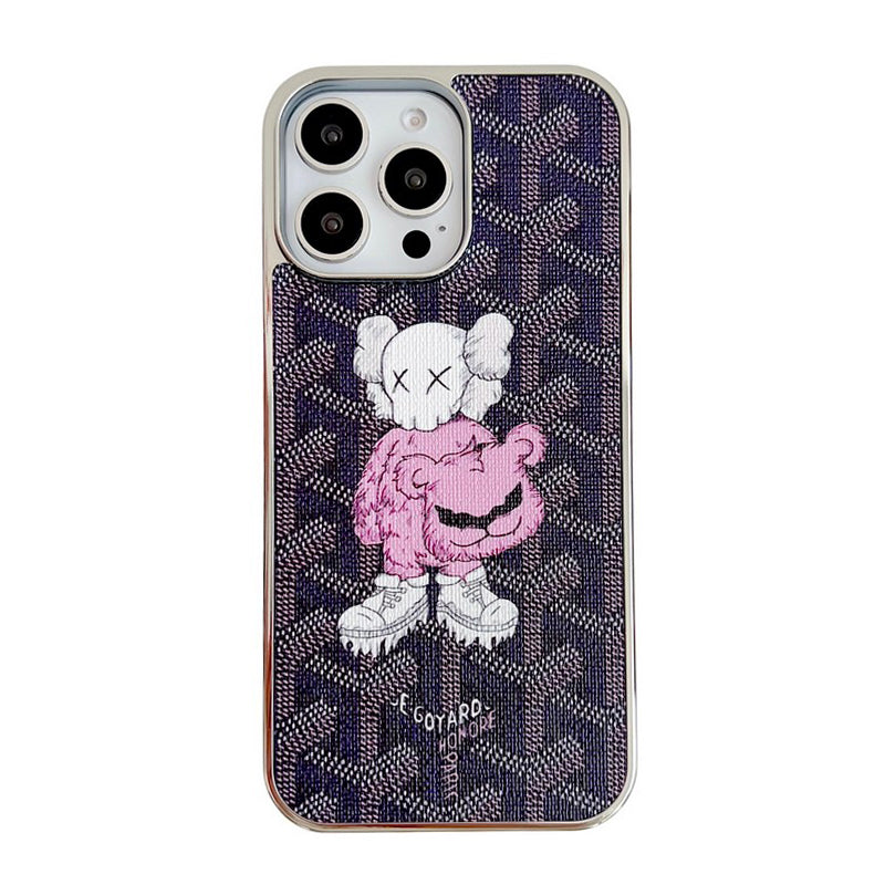 Custodia per iPhone in oro bianco Goya x Kaw