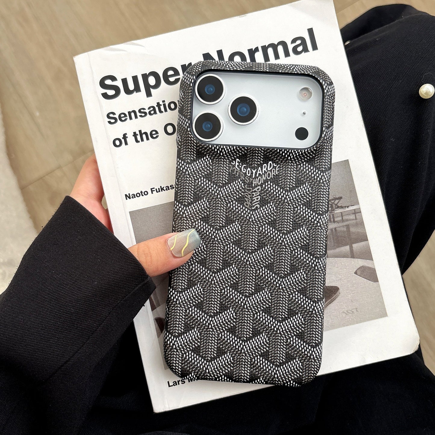 Luksusowy wzór etui ochronne na telefon – tekstura premium &  Projekt osłony kamery 💎📱