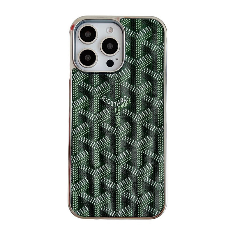 Capa para iPhone Goya multicolorida em ouro branco