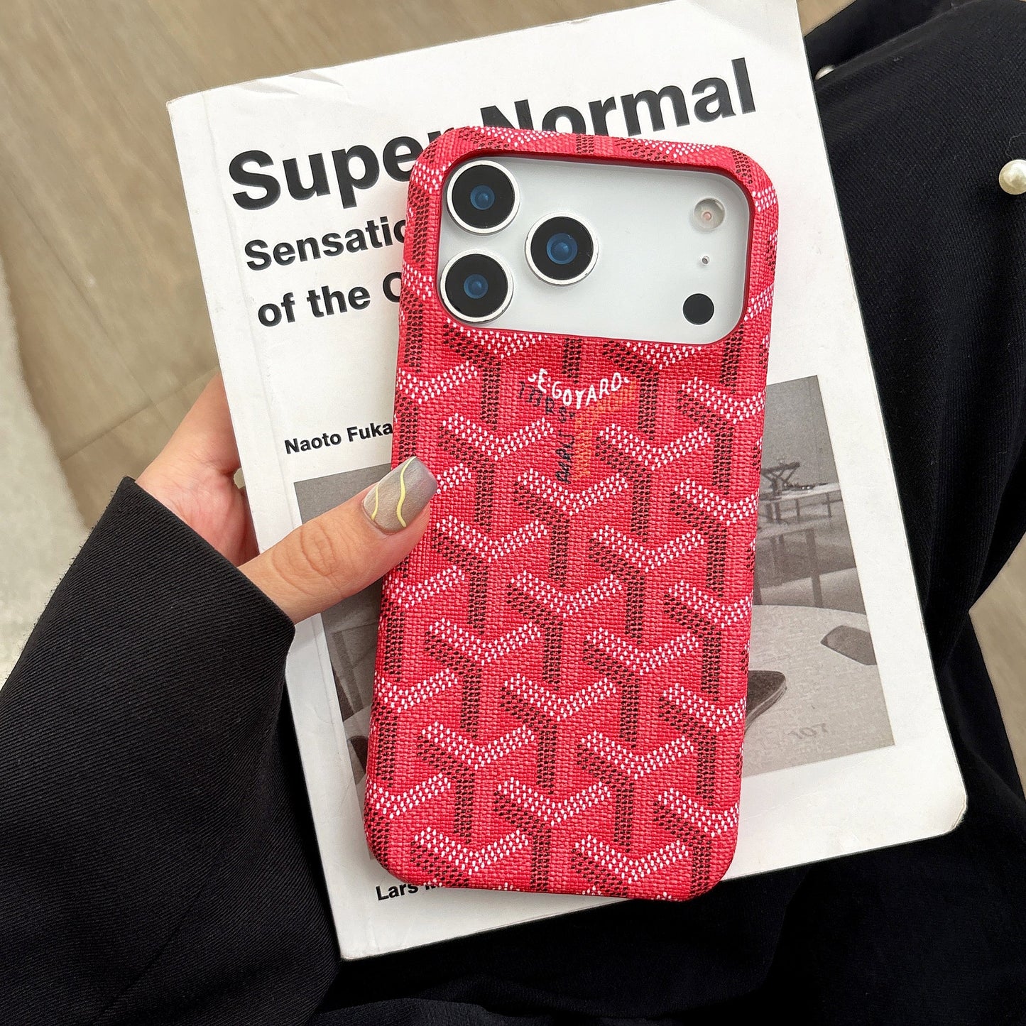 Luksusowy wzór etui ochronne na telefon – tekstura premium &  Projekt osłony kamery 💎📱