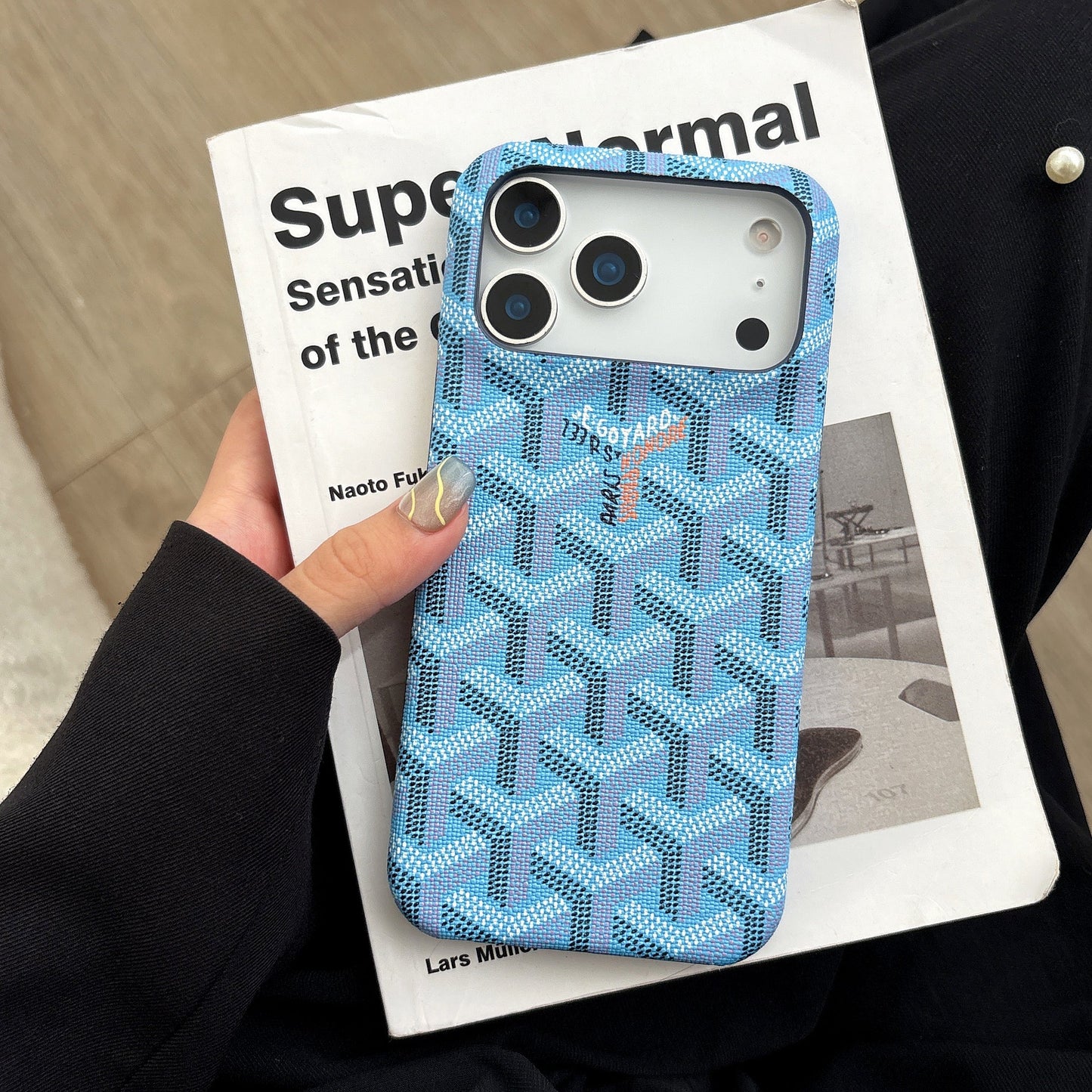 Luksusowy wzór etui ochronne na telefon – tekstura premium &  Projekt osłony kamery 💎📱