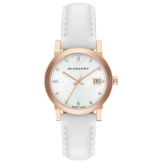 バーバリー ザ シティ ダイヤモンド レディース ローズゴールド 34mm 腕時計