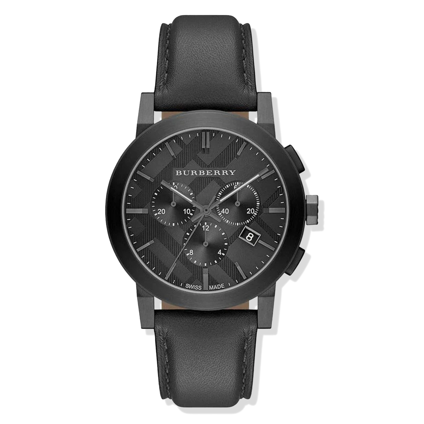 Burberry Herre The City Black Chronograph 42 mm ur
