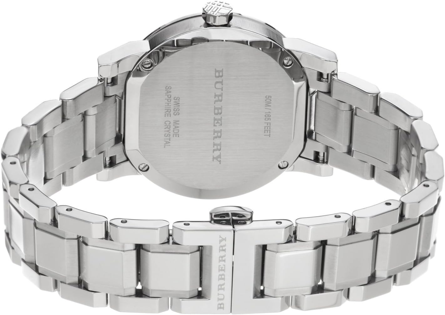 Burberry Ladies The City sølv 34 mm ur