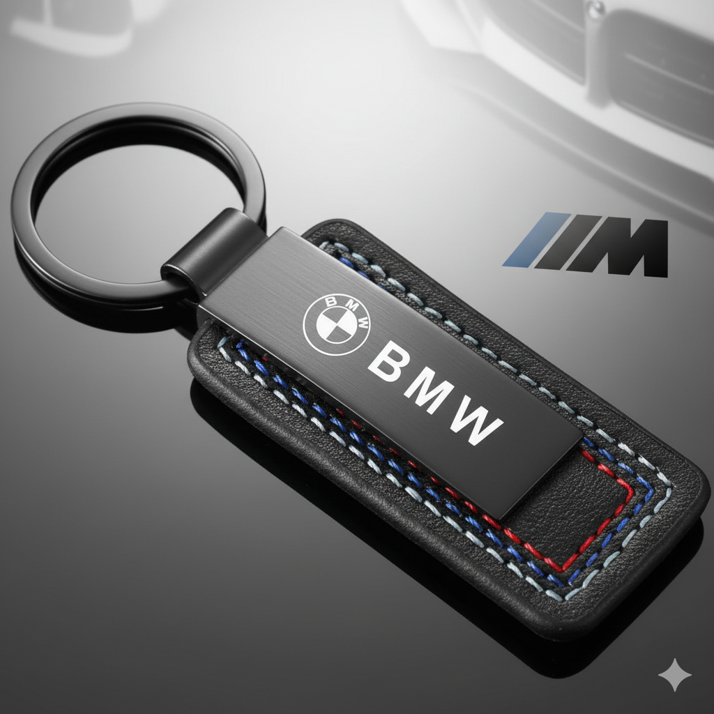 Leathar Préimh & Miotal Keychain