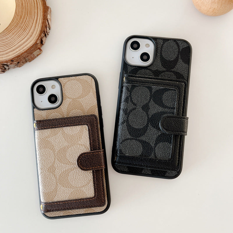 Pouzdro na iPhone Coach s peněženkou a crossbody popruhem bílé -XK240402