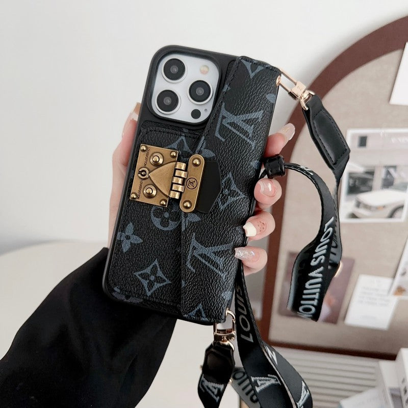 Θήκη για iPhone με αλυσίδα Lou Lock Card Bag
