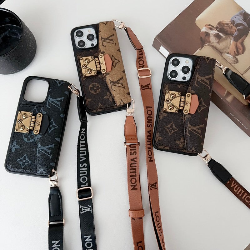 Θήκη για iPhone με αλυσίδα Lou Lock Card Bag