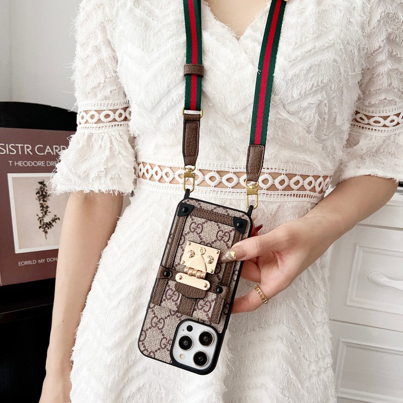GG Card Bag Chain Klasické pouzdro na iPhone