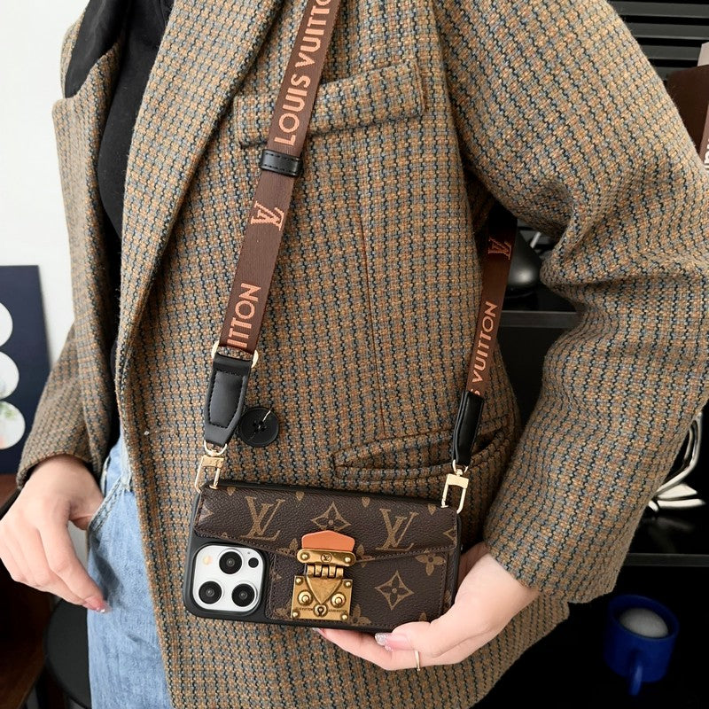 Θήκη για iPhone με αλυσίδα Lou Lock Card Bag