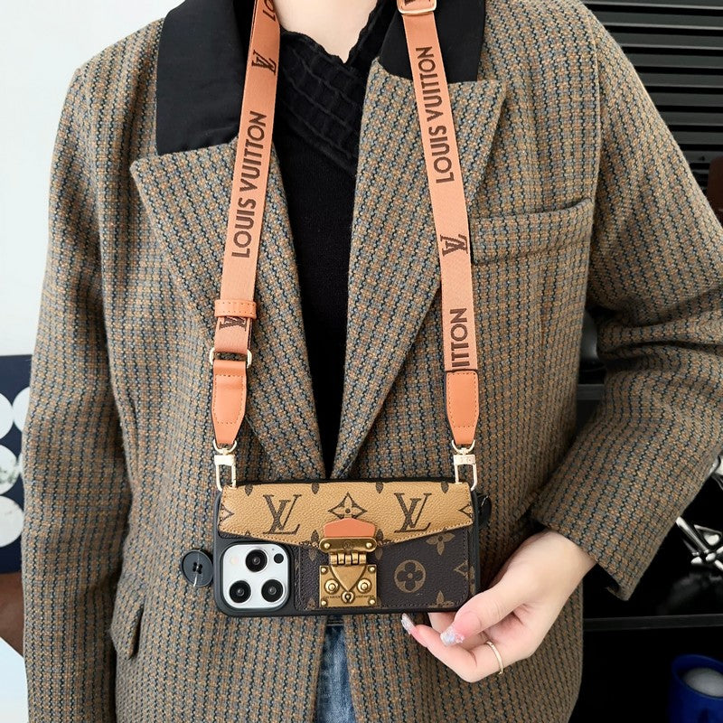 Θήκη για iPhone με αλυσίδα Lou Lock Card Bag