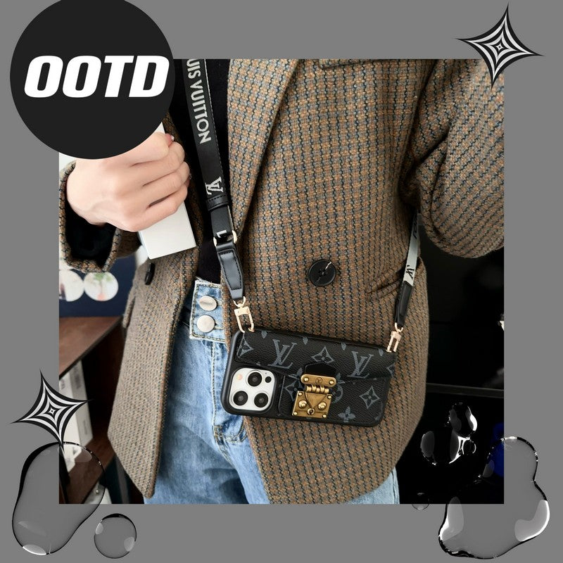 Θήκη για iPhone με αλυσίδα Lou Lock Card Bag