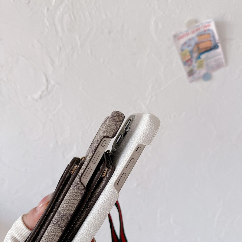 Mála Cárta GG Cás iPhone Clasaiceach Crossbody
