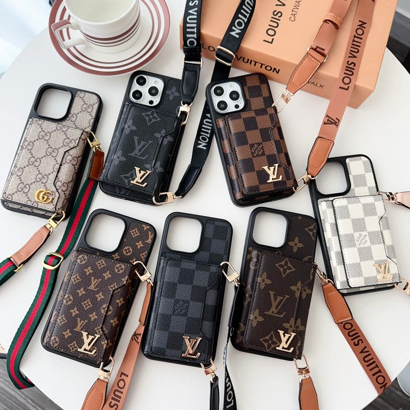 Lou Side Card Bag Crossbody színes iPhone tok