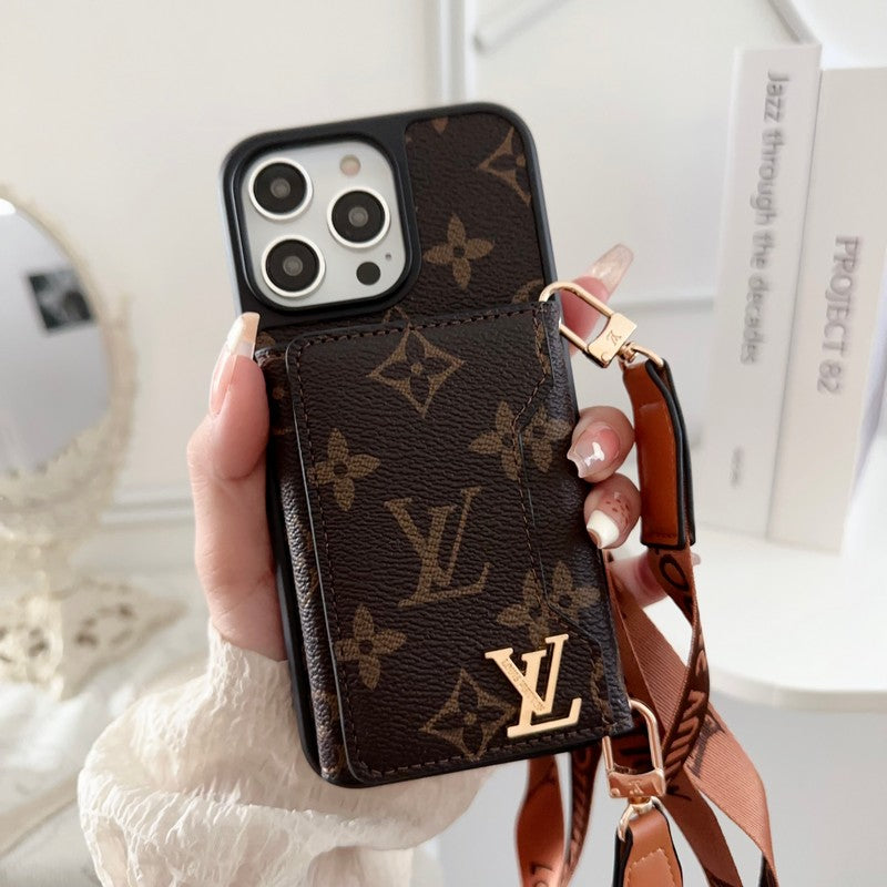 Lou Side Card Bag Crossbody Chain iPhone tok
