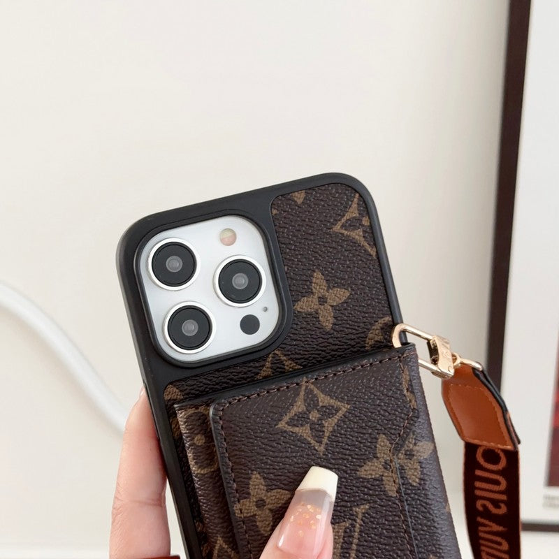 Lou Side Card Bag Crossbody Chain iPhone tok