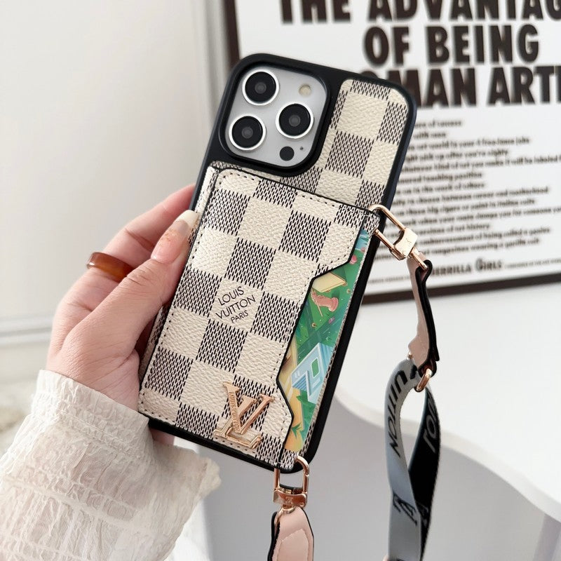 Lou Side Card Bag Crossbody színes iPhone tok