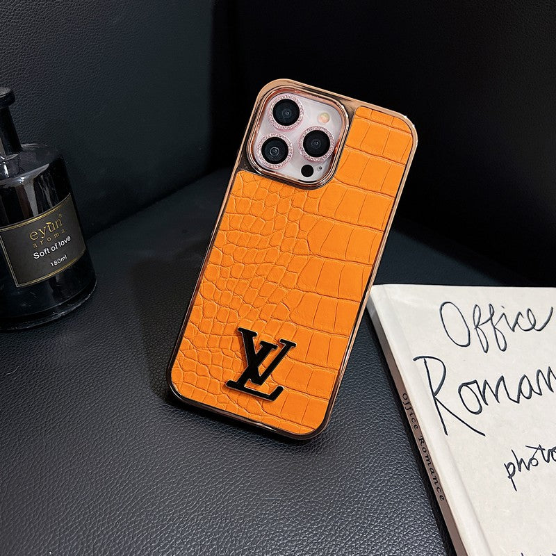 Pouzdro na iPhone s barevným vzorem Lou krokodýla