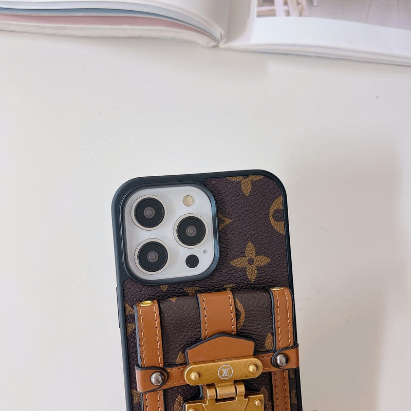 Capa para iPhone porta cartão GG Lou