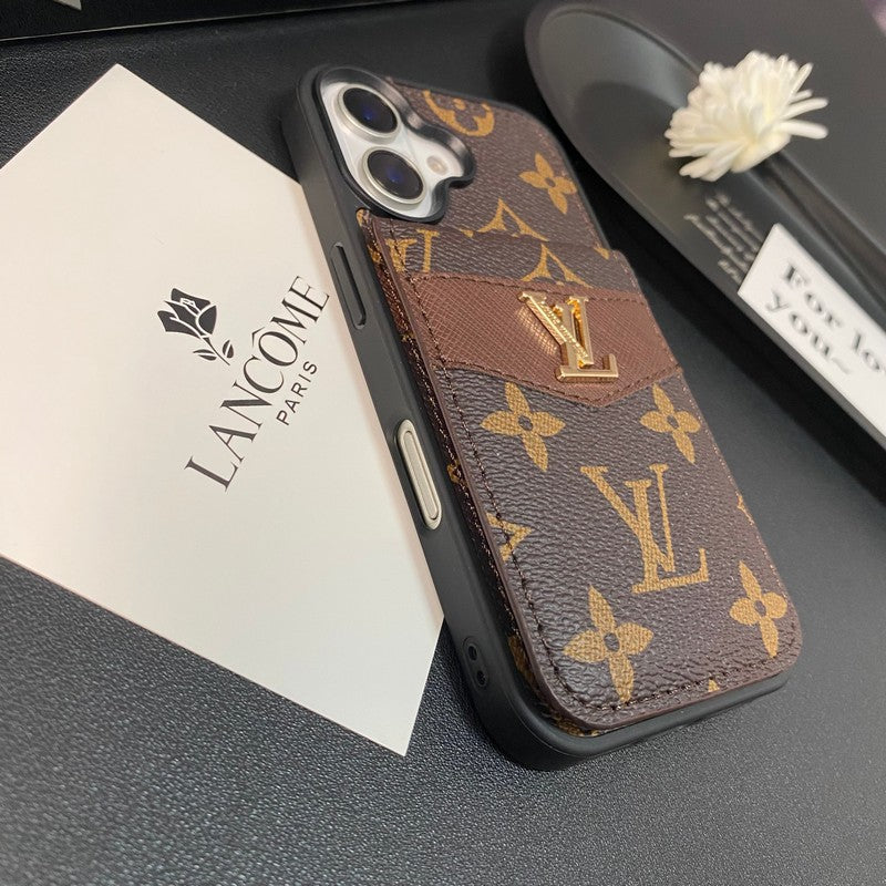 Lou Card Bag Κλασική έγχρωμη θήκη iPhone