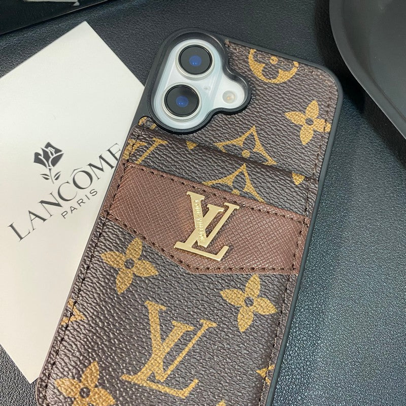 Lou Card Bag Κλασική έγχρωμη θήκη iPhone
