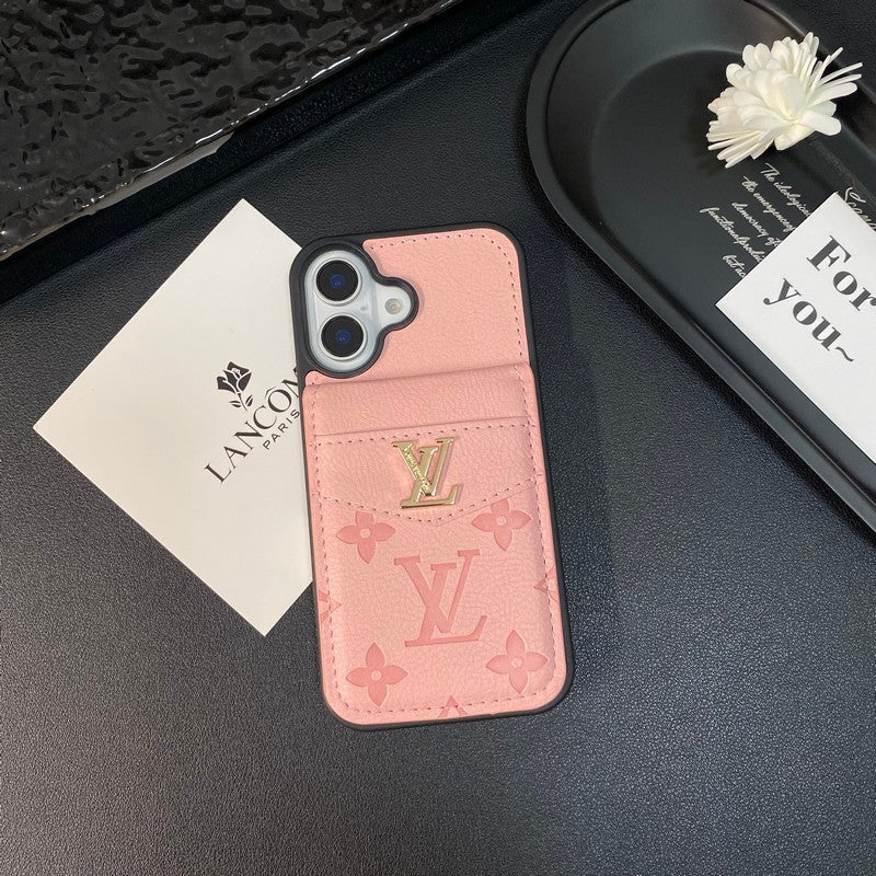 Lou Card Bag Κλασική έγχρωμη θήκη iPhone
