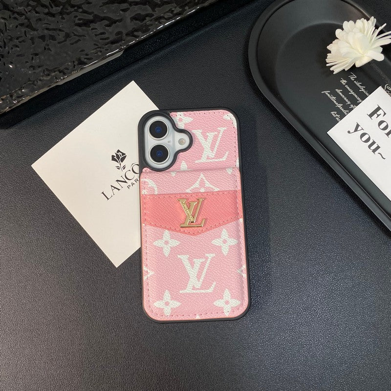Lou Card Bag Κλασική έγχρωμη θήκη iPhone