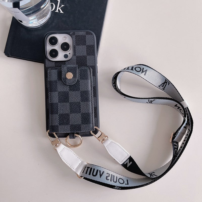 Lou Card Bag Classic Chain iPhone Case