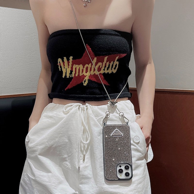 Pra Crossbody Crystal iPhone-hoesje