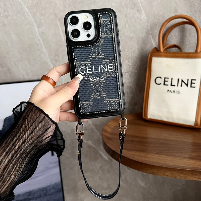 CE Håndholder Læder 16 iPhone etui