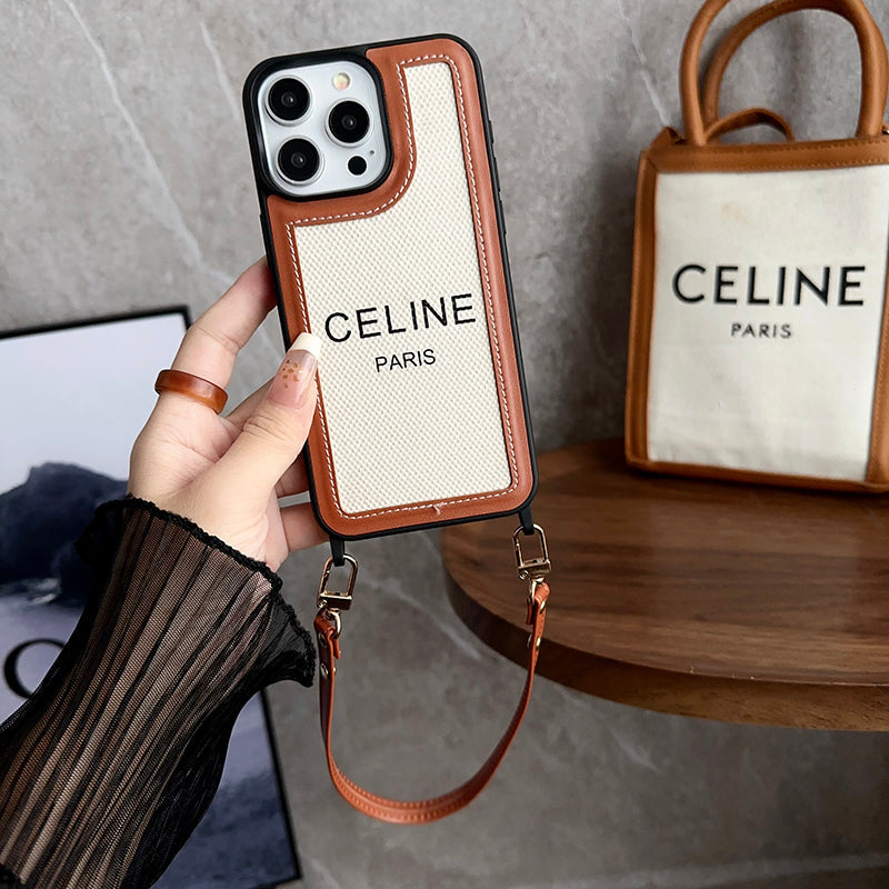 CE Håndholder Læder 16 iPhone etui