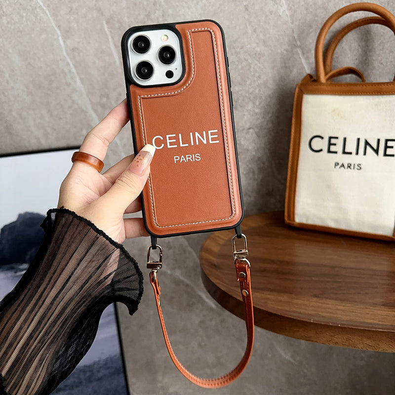 CE Håndholder Læder 16 iPhone etui