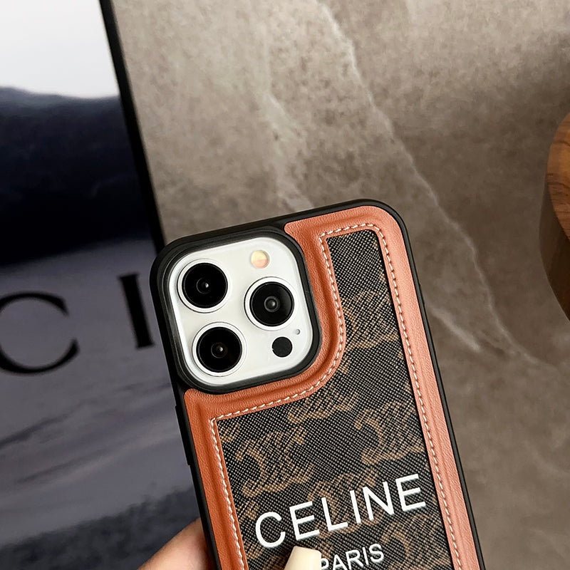 CE Håndholder Læder 16 iPhone etui