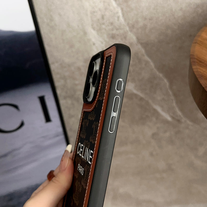CE Håndholder Læder 16 iPhone etui