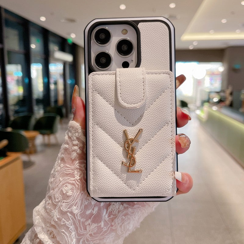 Saint Card Bag Barva kožené pouzdro na iPhone