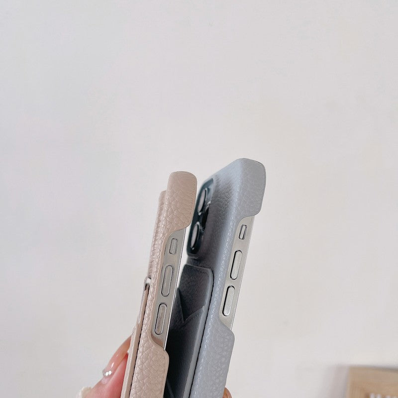 Kolorowe etui na iPhone'a z torbą na karty Pra