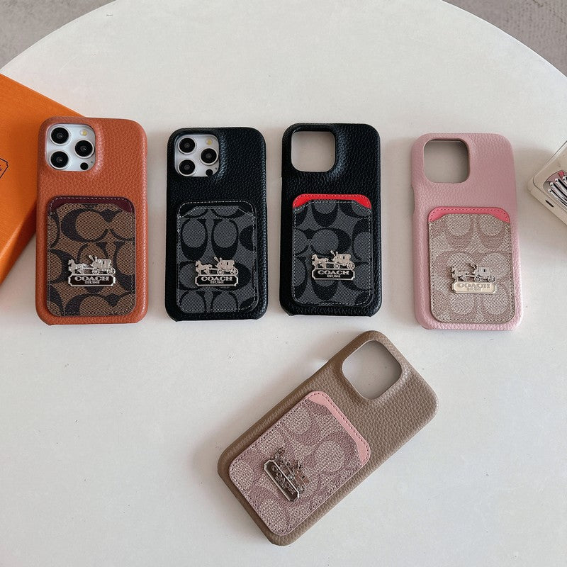 Coa Card Bag Læder iPhone etui