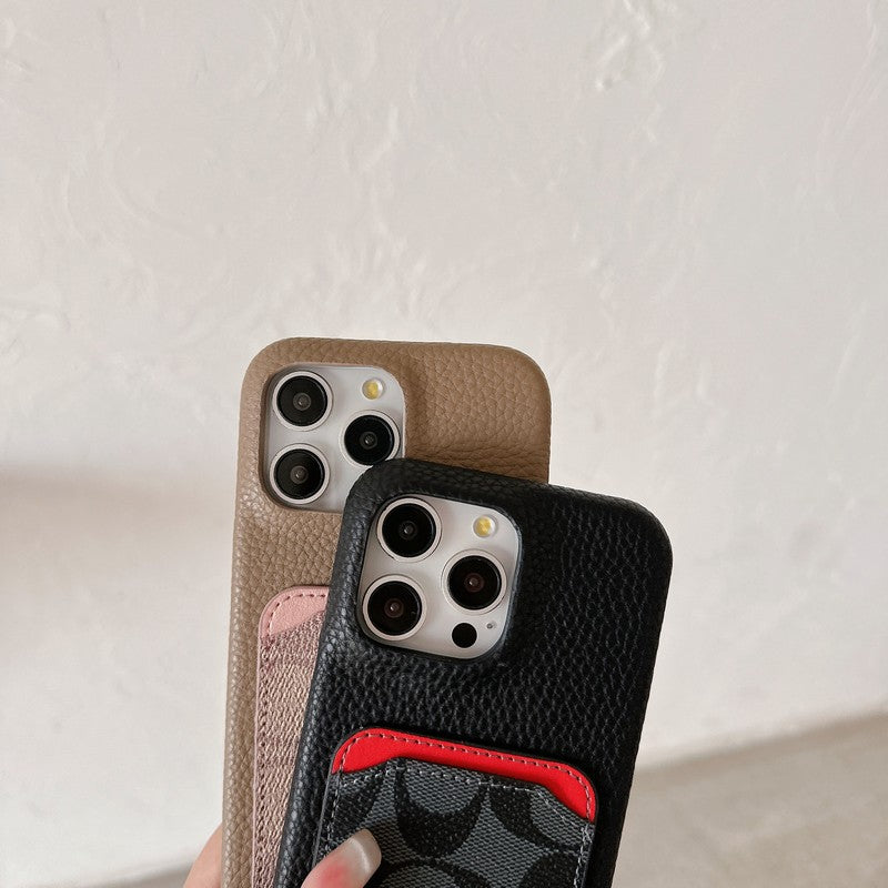 Coa Card Bag Læder iPhone etui