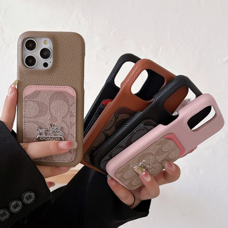 Coa Card Bag Læder iPhone etui