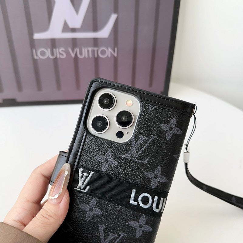 Capa para iPhone colorida Lou Side Card Bag Crossbody