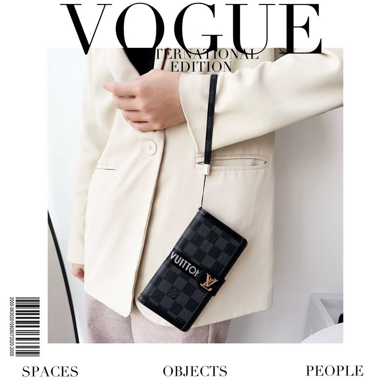 Capa para iPhone colorida Lou Side Card Bag Crossbody