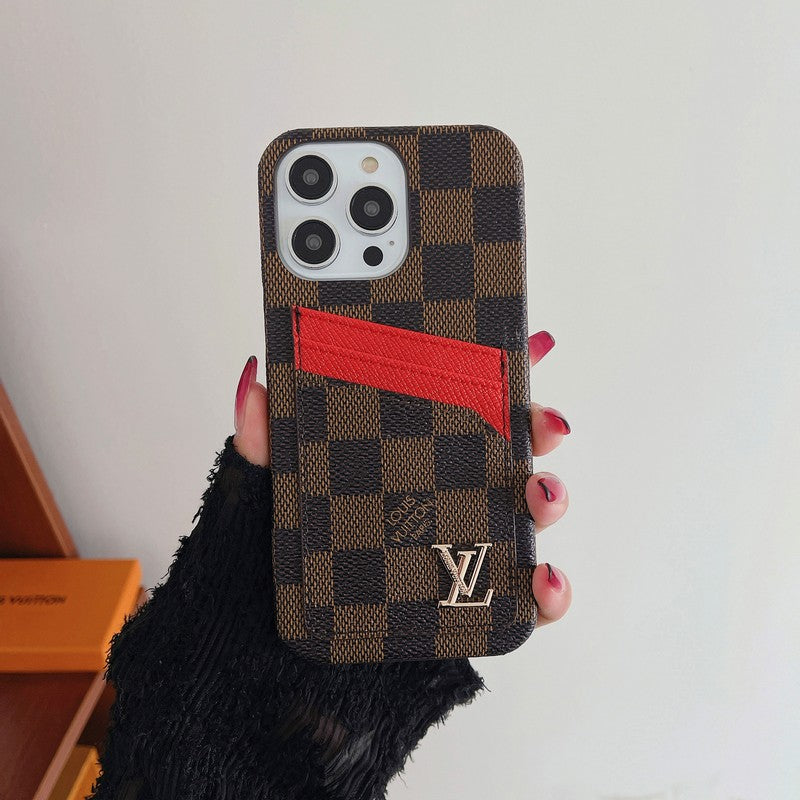 Lou Card Bag Klassiek iPhone-hoesje