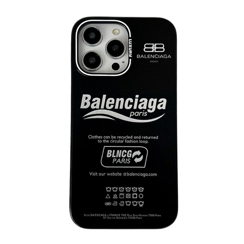 BB 黑色 iPhone 手機殼