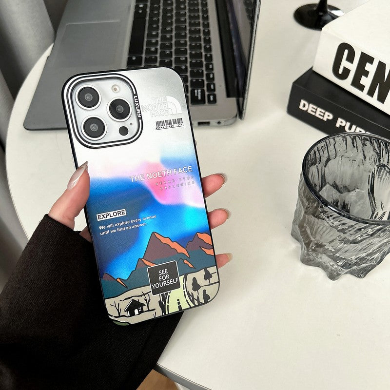 TNFフェイスマウンテンiPhoneケース