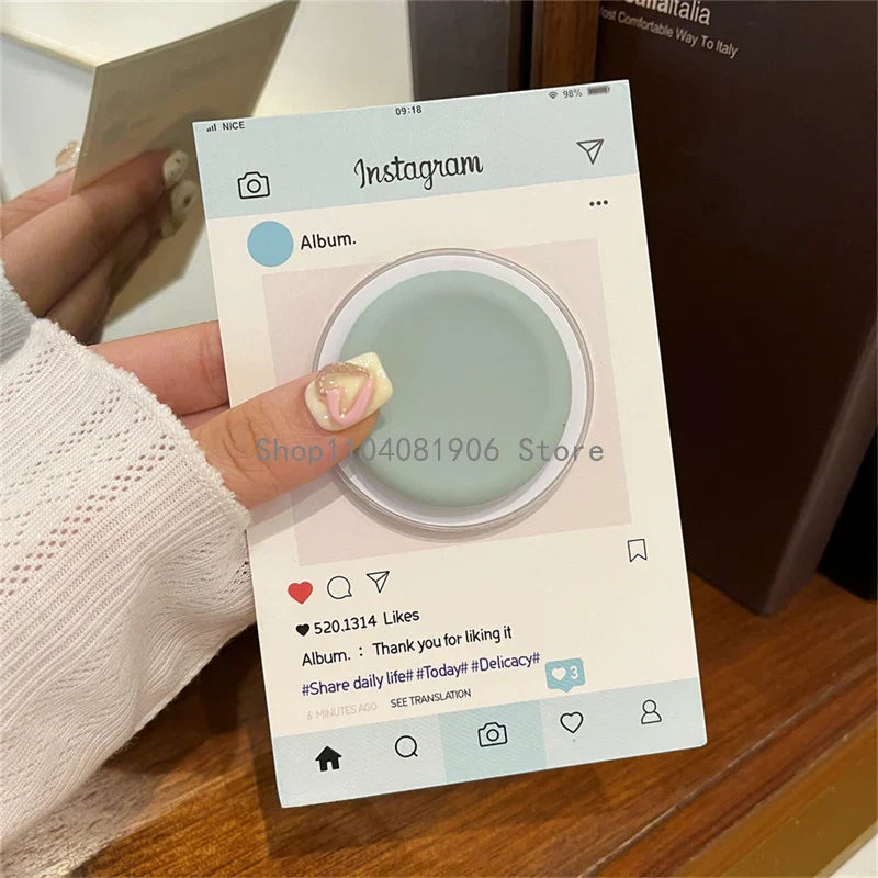 Cute Silicone Round For Magsafe Magnetic Phone Griptok