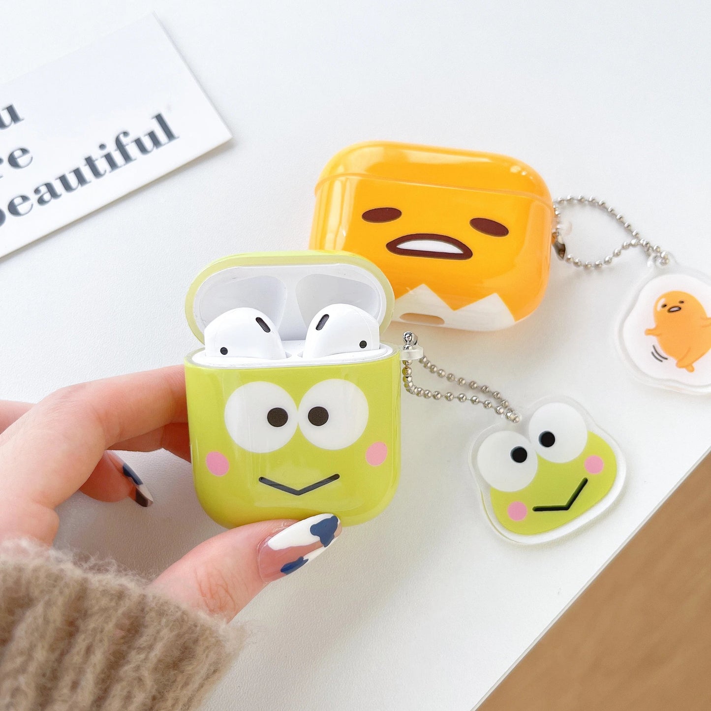 Bluetooth sluchátka Měkké pouzdro Pouzdro na sluchátka Airpods Case